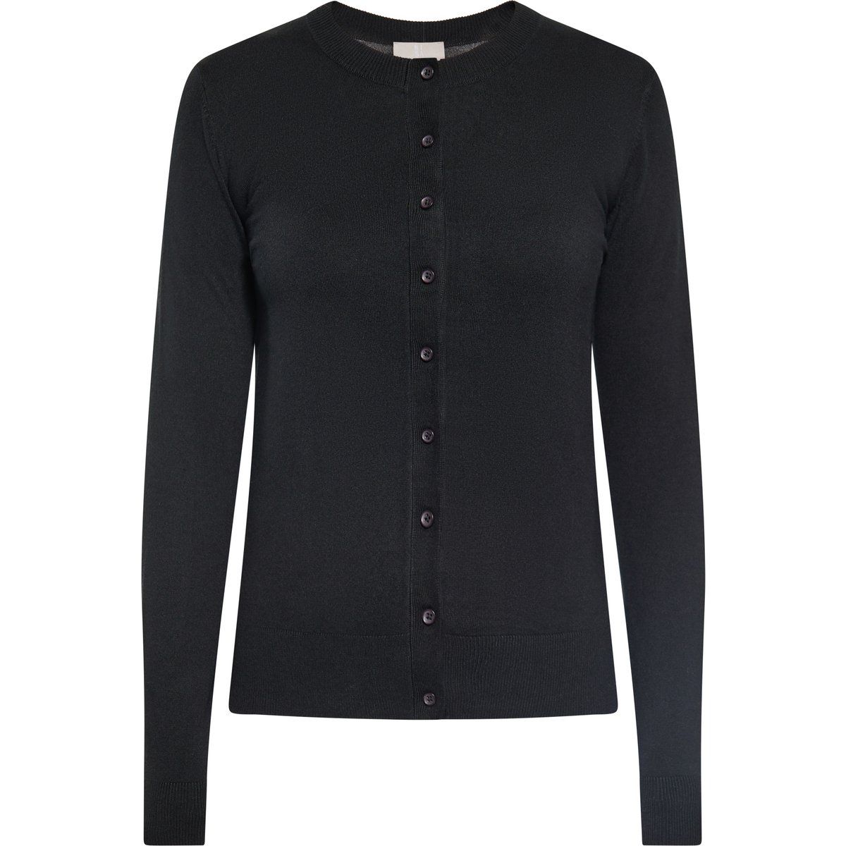 Klassischer Cardigan mit Rundhalsausschnitt