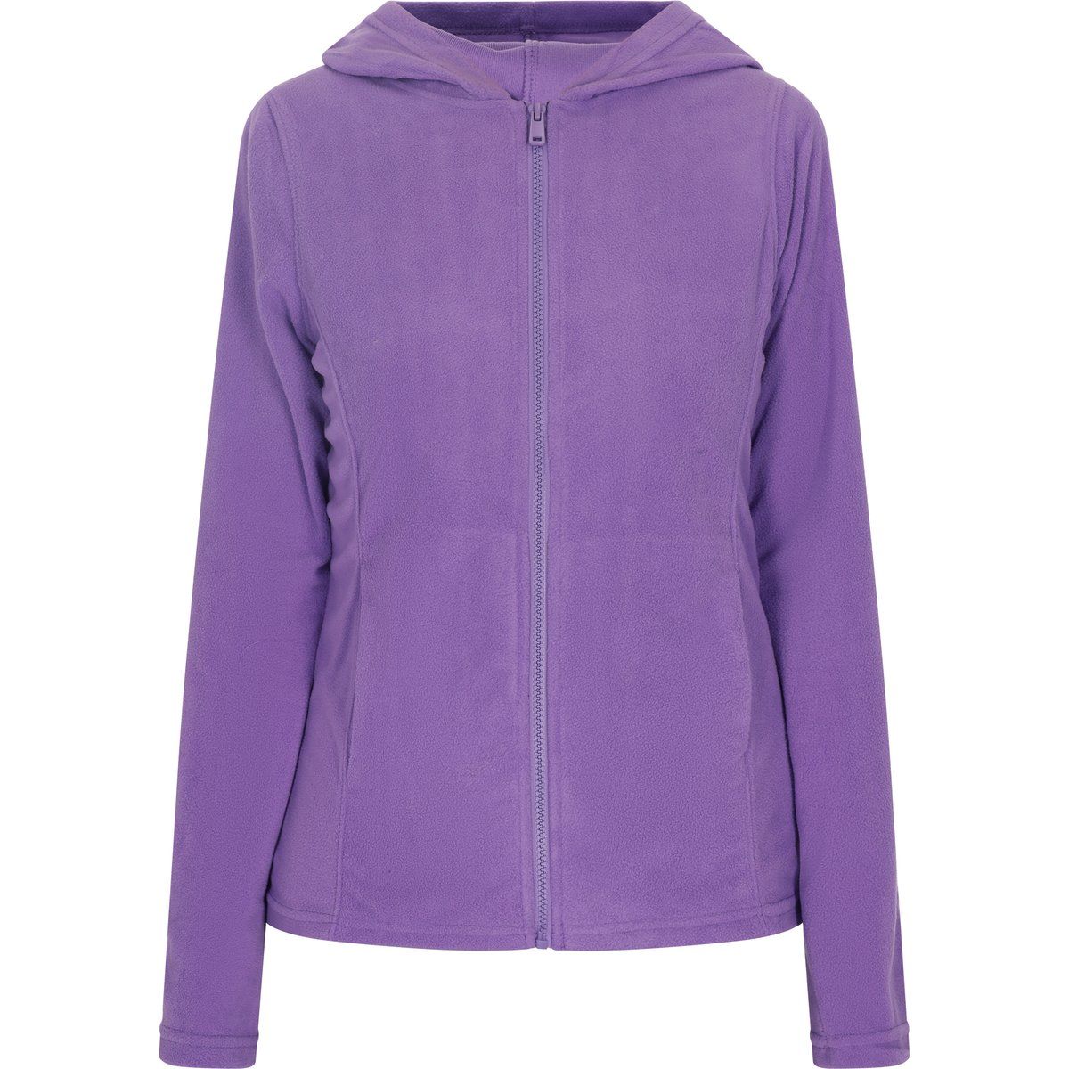 Gemütliche Fleecejacke mit Kapuze