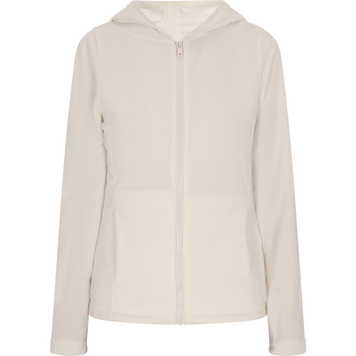 Gemütliche Fleecejacke mit Kapuze