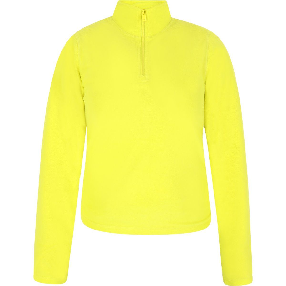 Fleece-Pullover mit halbem Reißverschluss