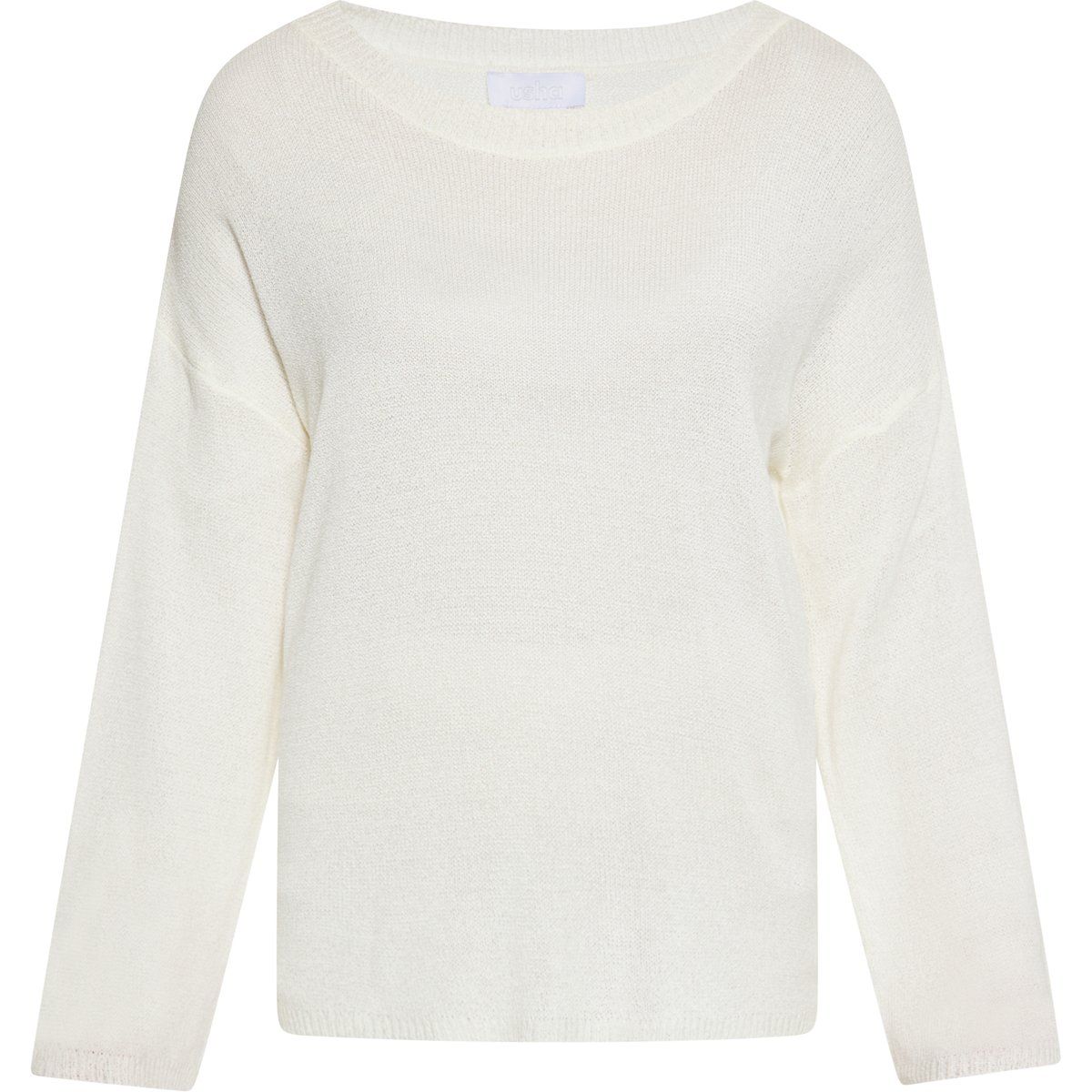 Minimalistischer Relaxed Feinstrick-Pullover