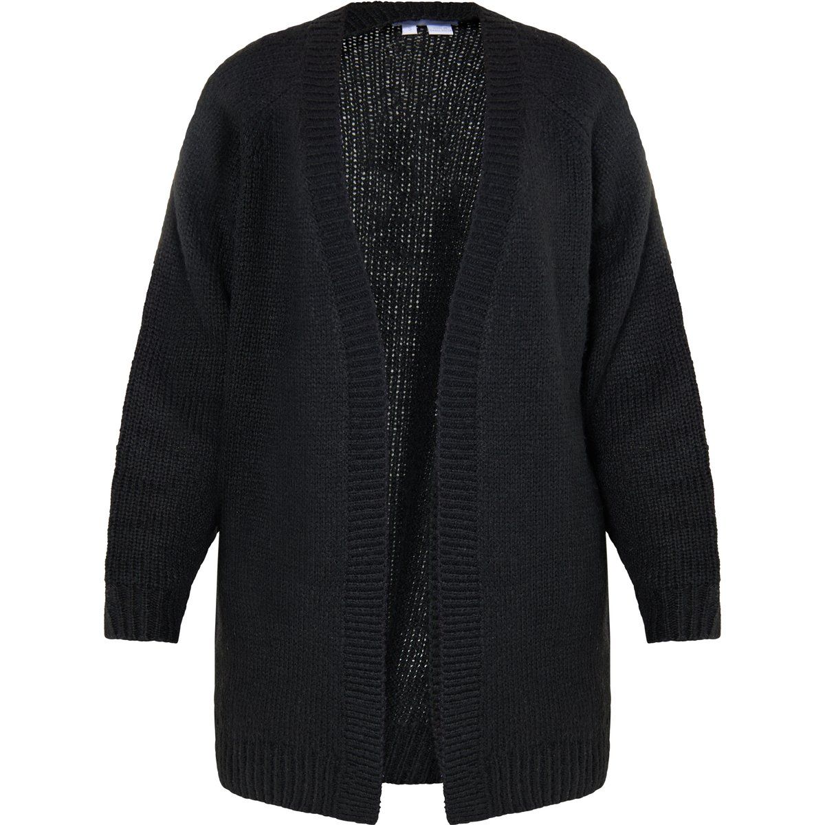 Offener Cardigan mit Wollanteil