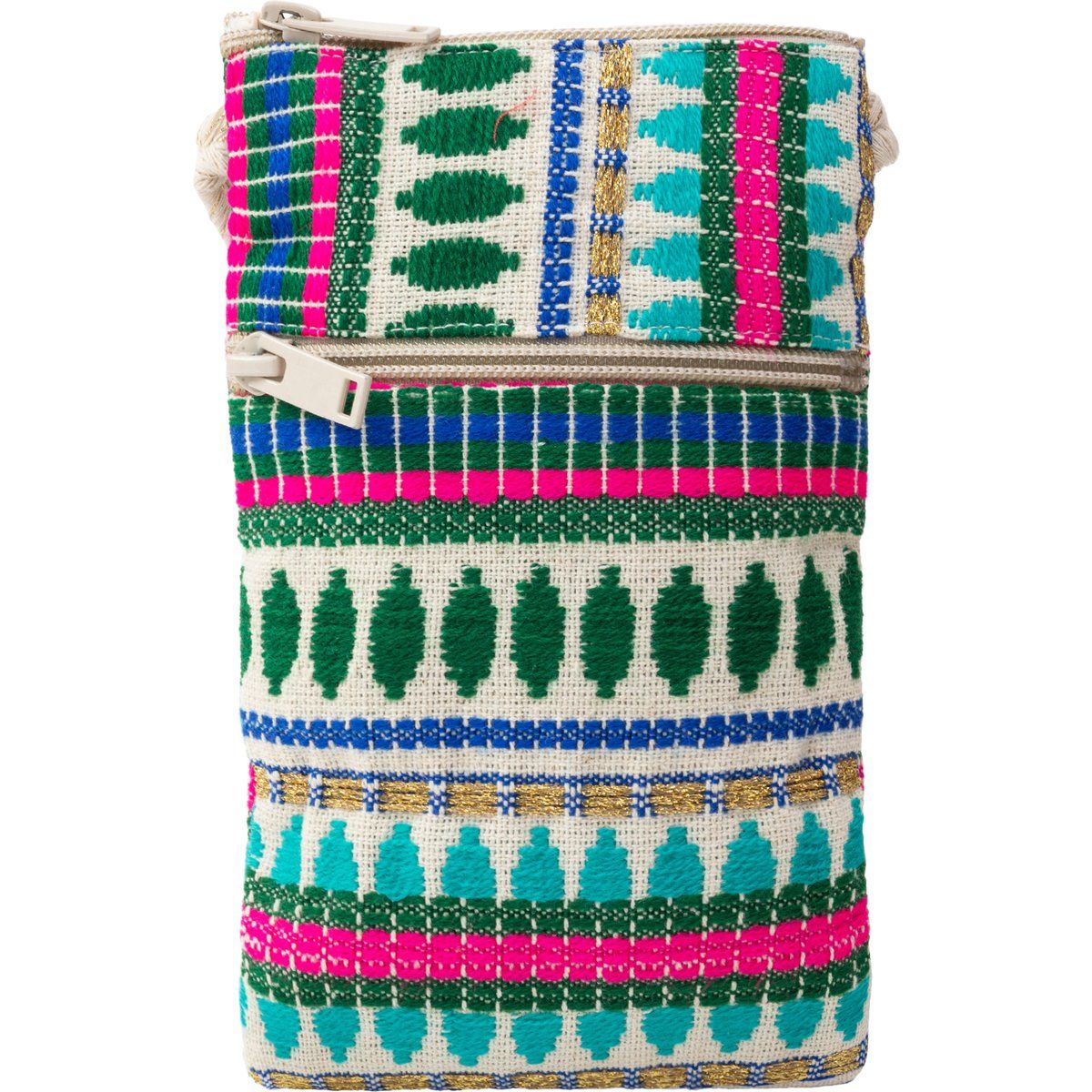 Bunte Boho-Handytasche zum Umhängen