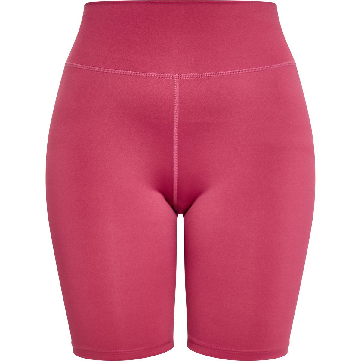 Hochtaillierte Yoga-Shorts in Mittellänge