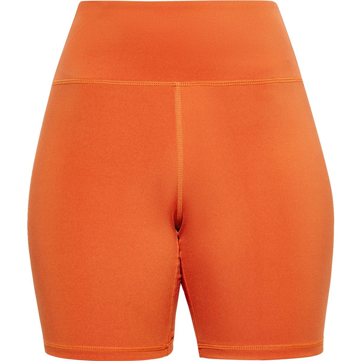 Hochtaillierte Figurbetonte Yoga-Shorts
