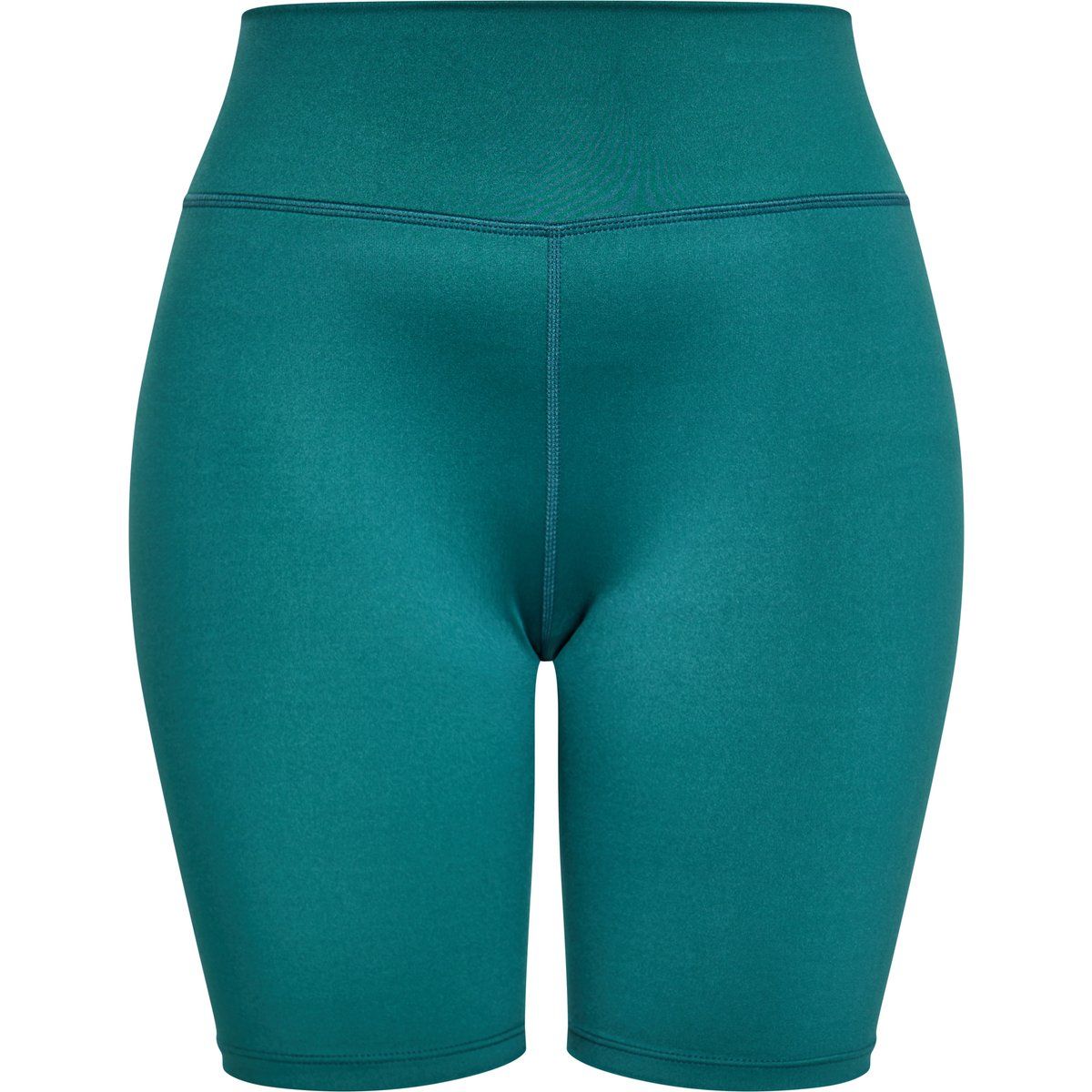 Nahtlose Yoga-Shorts mit hohem Bund