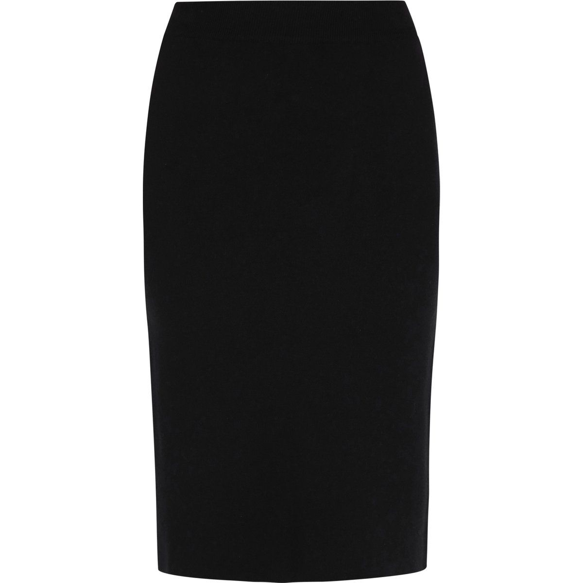 Eleganter Strick-Midirock mit hoher Taille