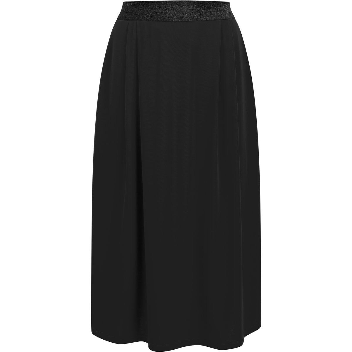 Eleganter A-Linien Jersey-Midirock
