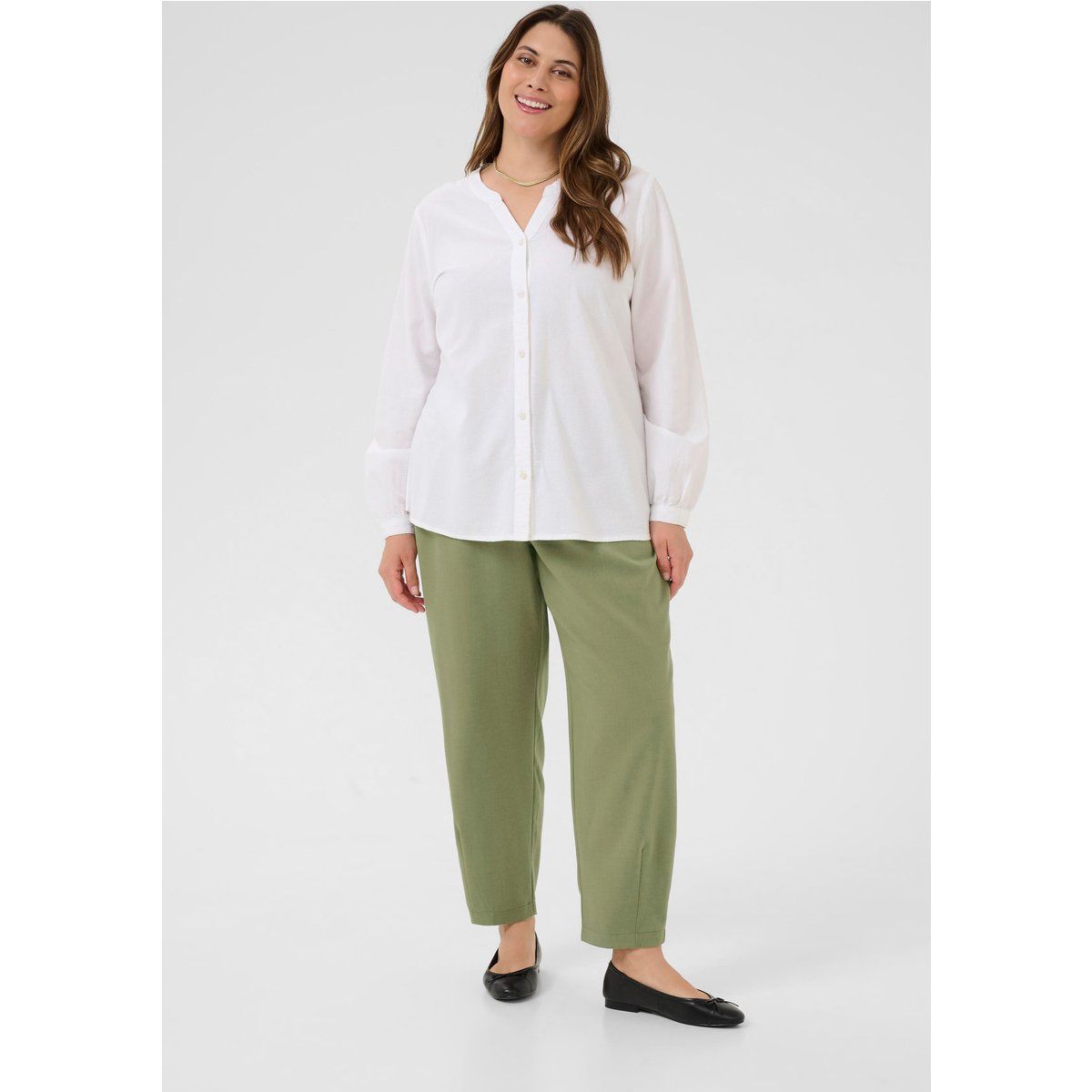 Locker geschnittene Bundfaltenhose