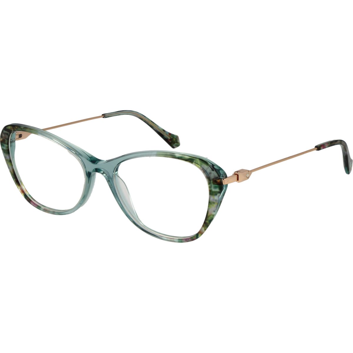Brille in Schmetterlingsform aus Acetat