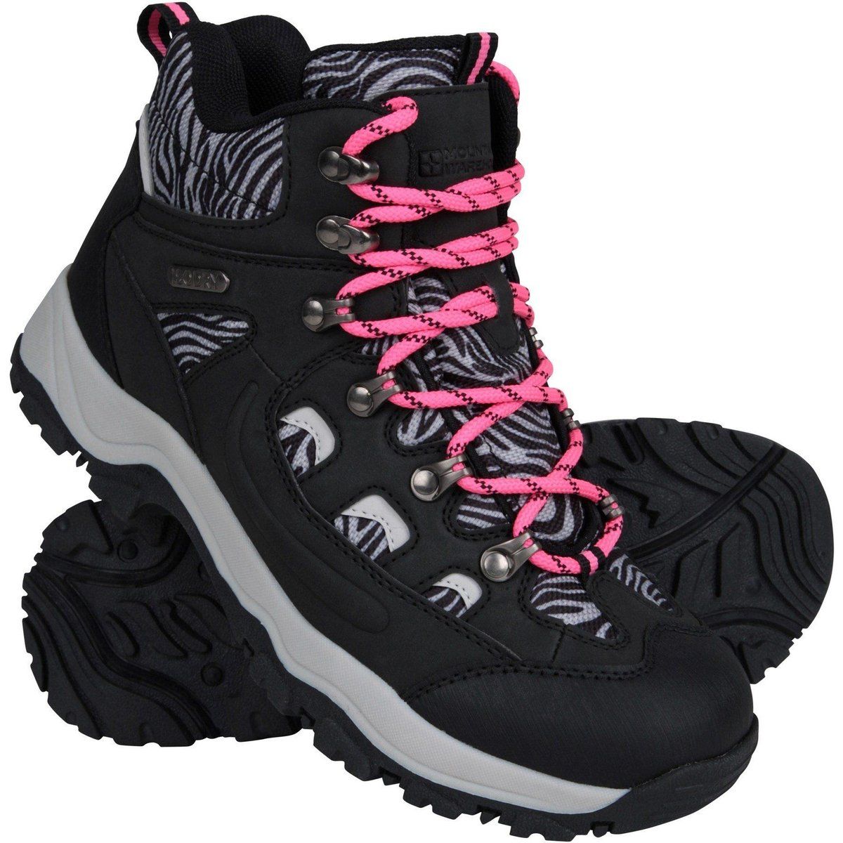 Wasserdichte Wanderstiefel mit Tiermuster