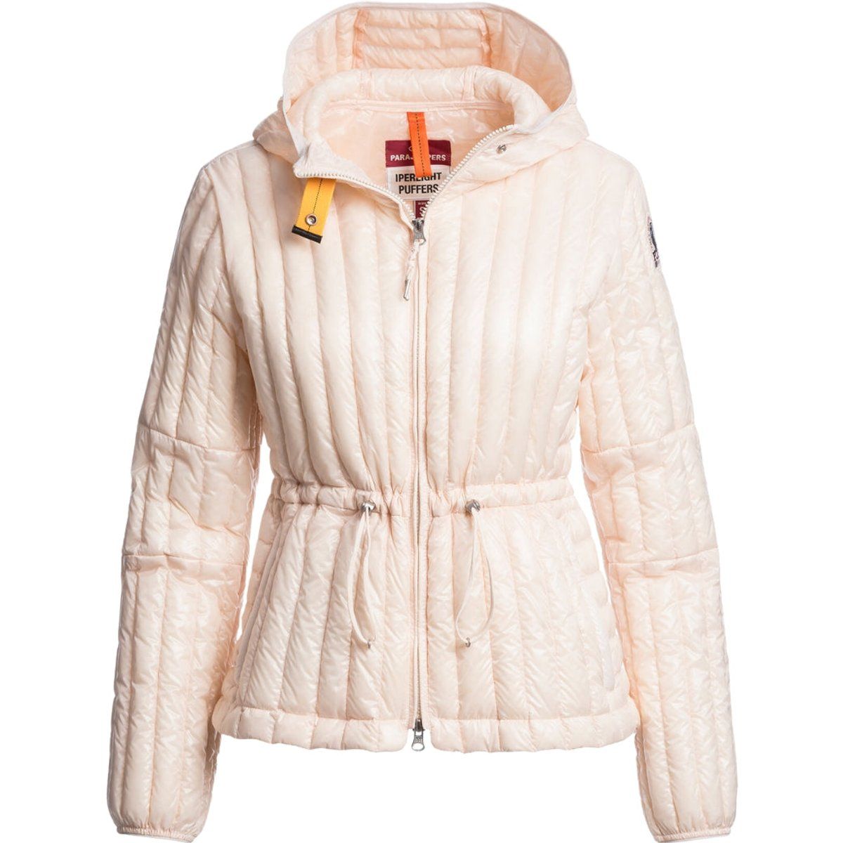 Leichte gesteppte Daunenjacke mit Kapuze