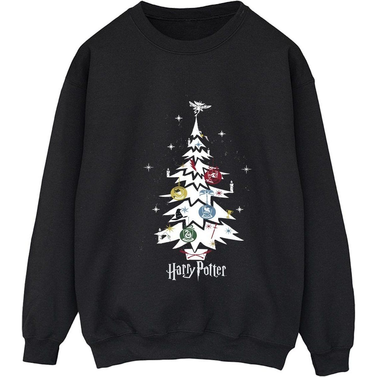 Hogwarts Weihnachtsbaum Grafik-Sweatshirt