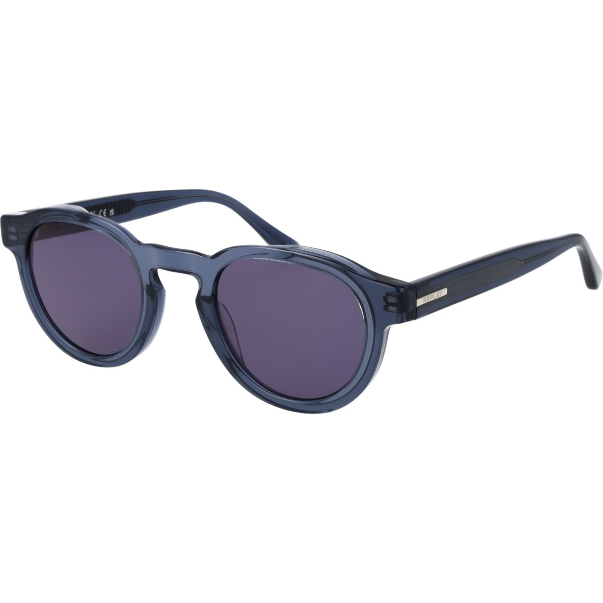 Klassische Sonnenbrille im Panto-Stil