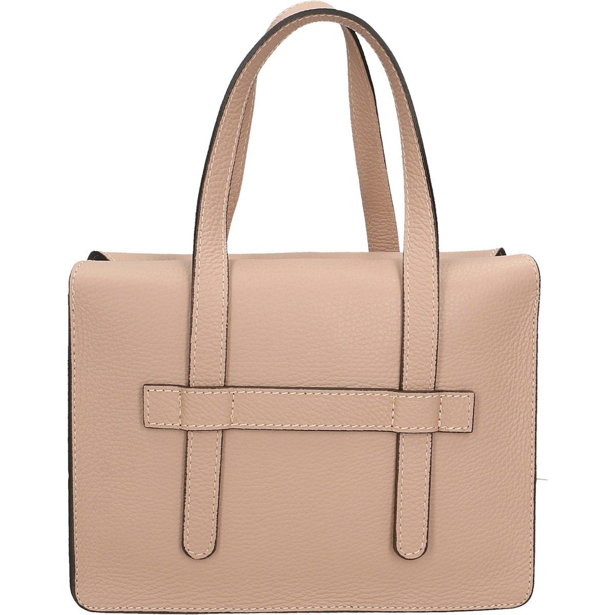 Elegante Strukturierte Handtasche aus Leder