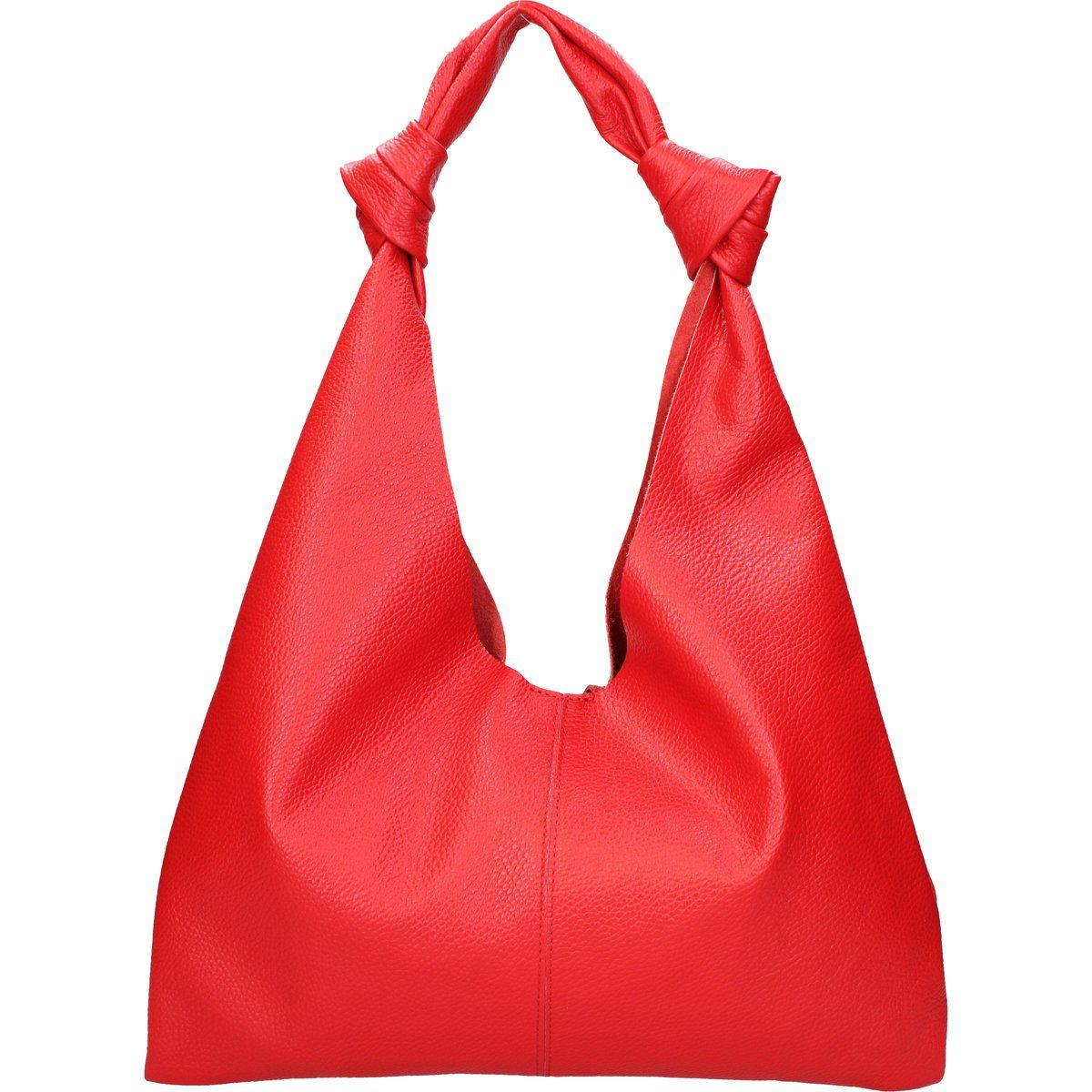 Minimalistische Hobo-Tasche mit Knotendetail