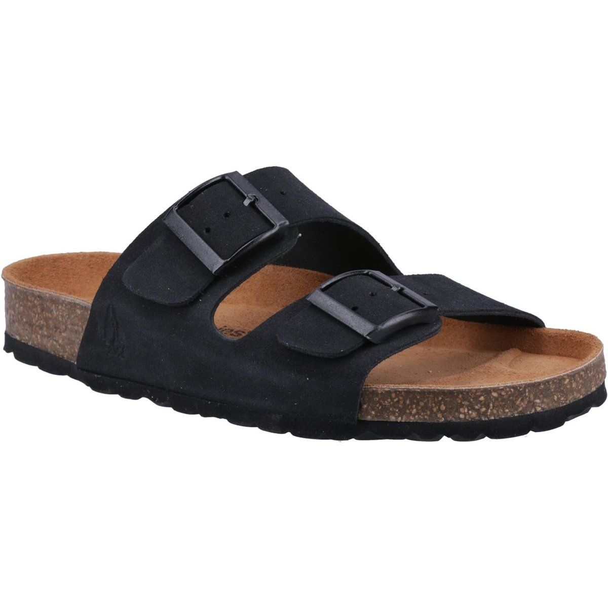 Wildleder-Sandalen mit Doppelriemen