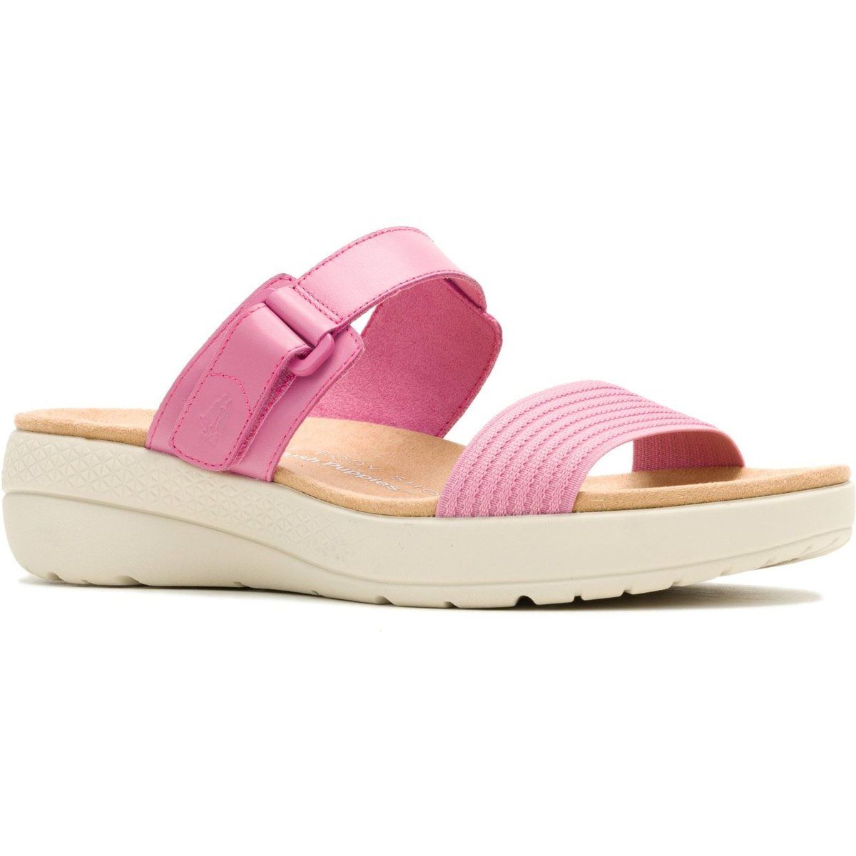 Komfort-Keilsandalen mit zwei Riemen