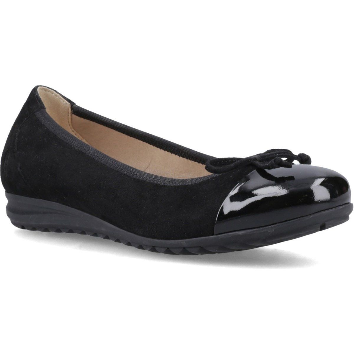 Klassische Ballerinas mit Zehenkappe