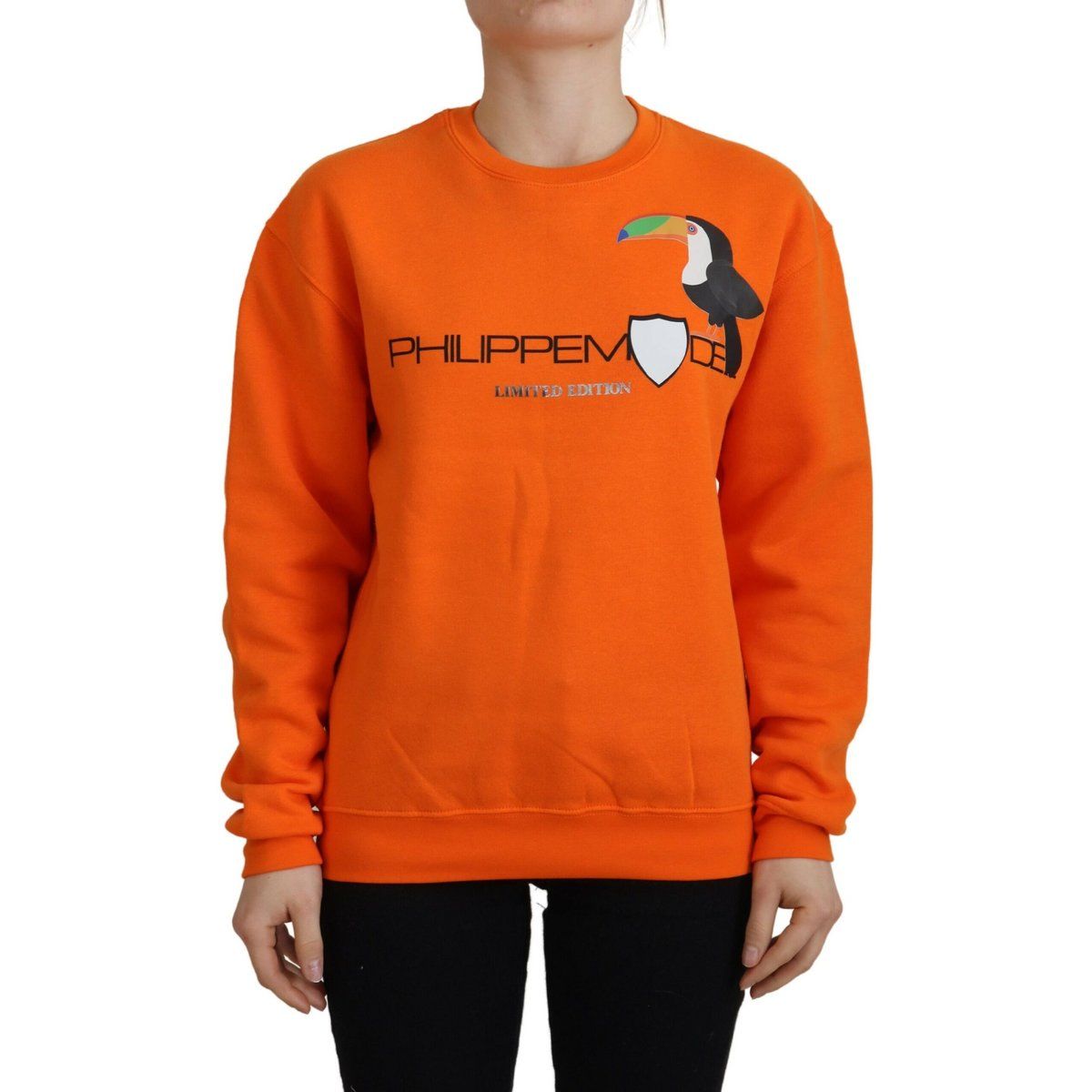 Sweatshirt mit verspielter Tukan-Grafik