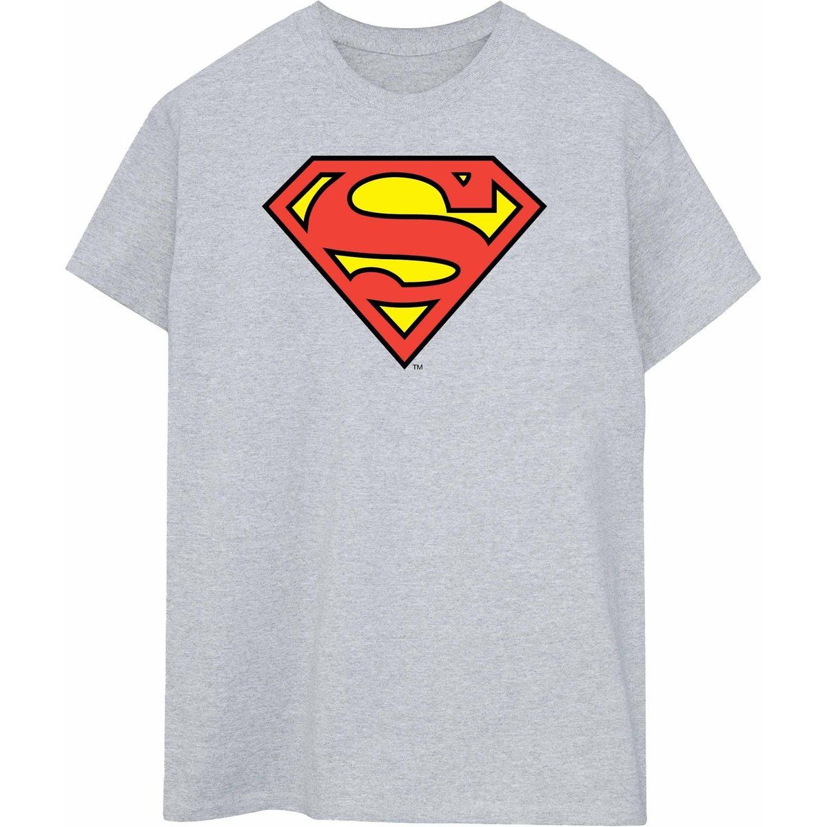 Klassisches Superman-Logo Boyfriend-T-Shirt