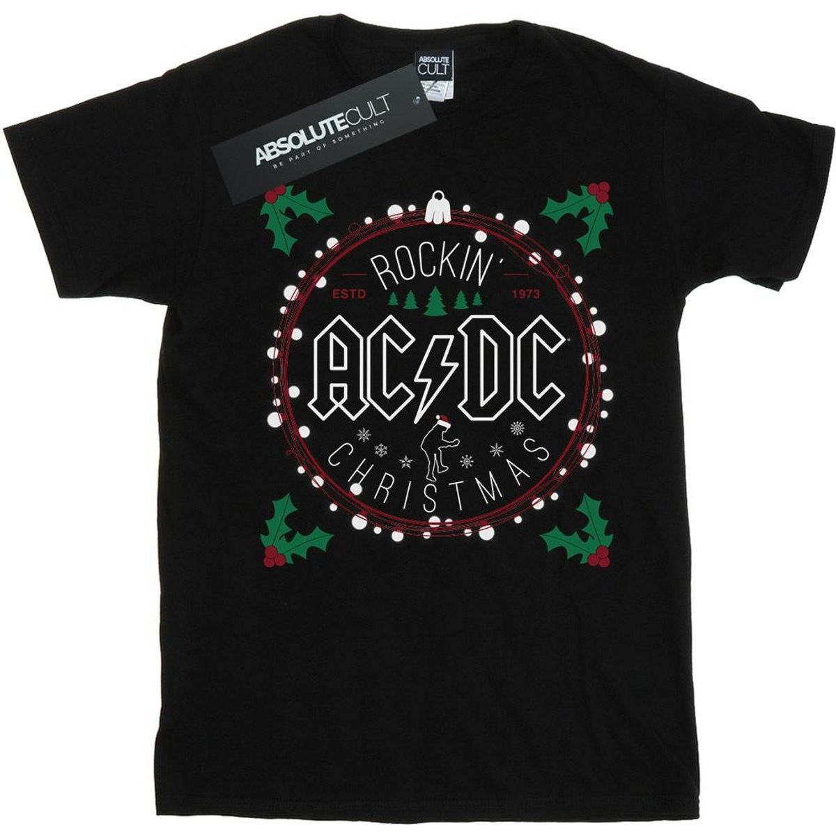 Rockin' Christmas Grafik-Band-T-Shirt