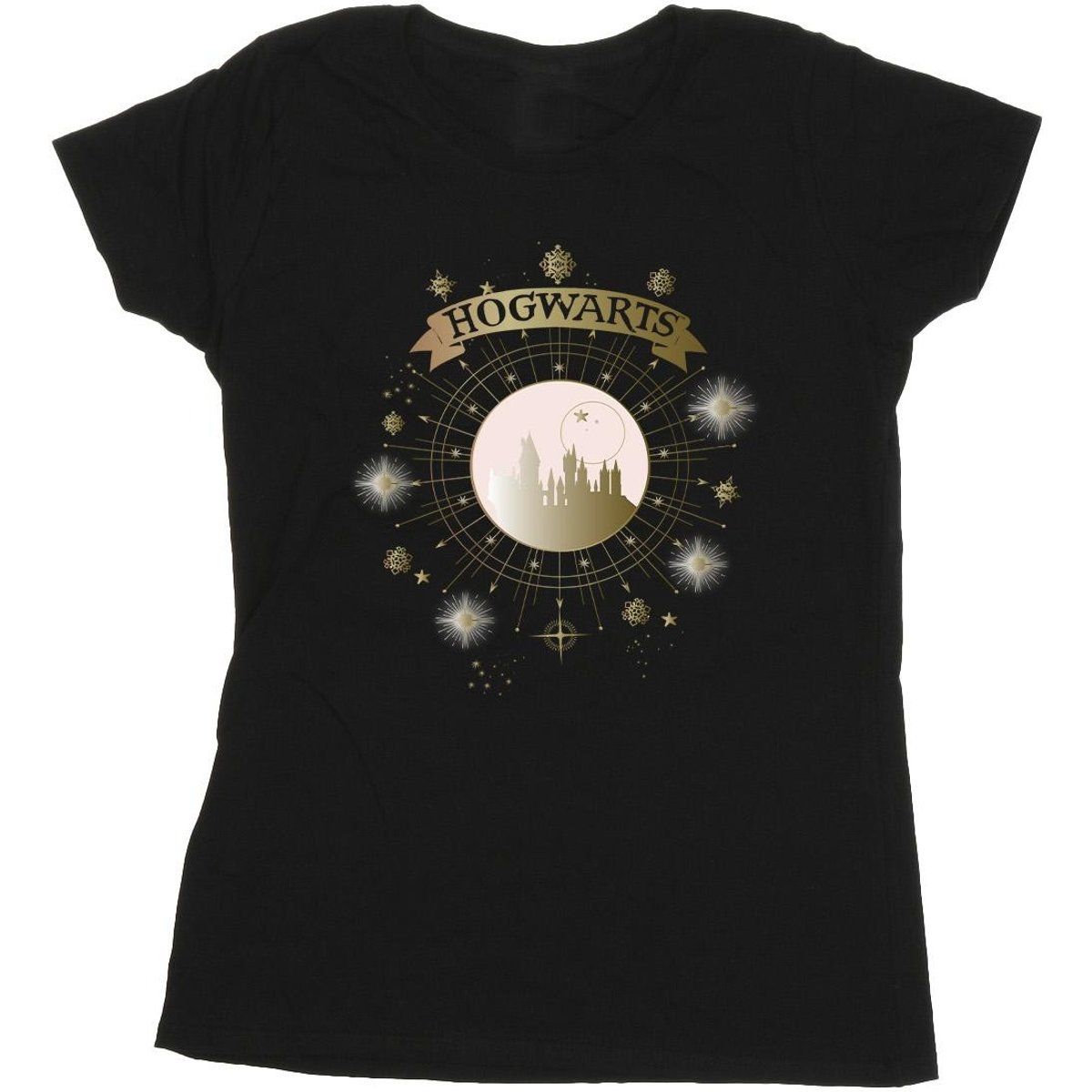 Hogwarts-Schloss Grafik-T-Shirt