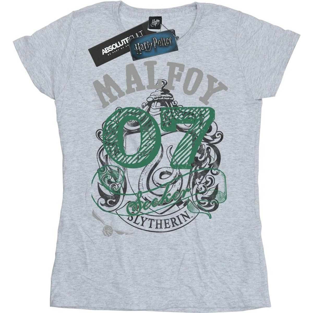 Malfoy Slytherin Grafik-Print T-Shirt