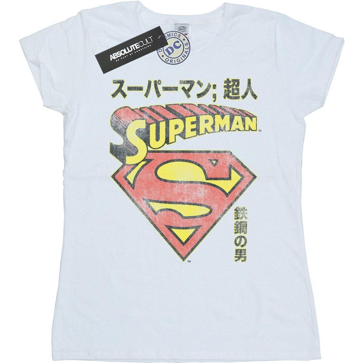 Grafik-T-Shirt mit Superhelden-Print