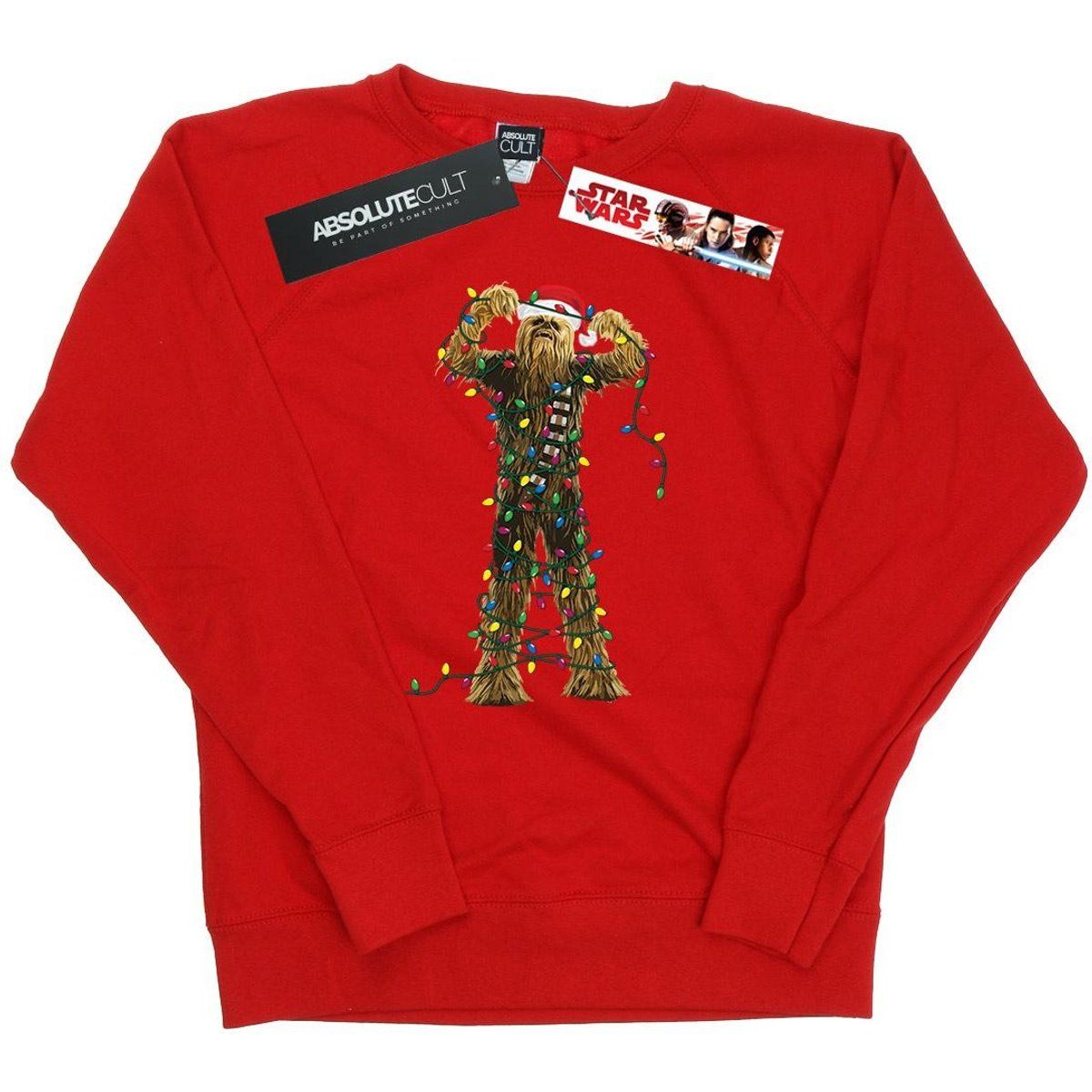 Festliches Chewbacca Weihnachtslicht-Sweatshirt