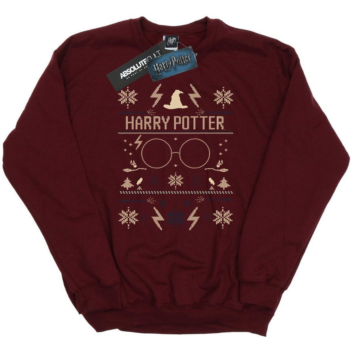 Harry Potter Grafik-Weihnachtspullover