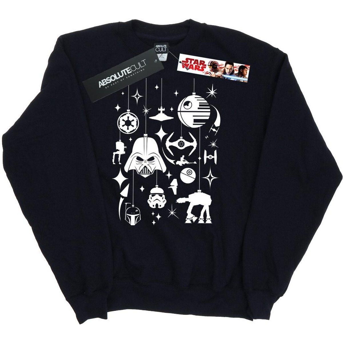 Sweatshirt mit galaktischen Grafik-Icons