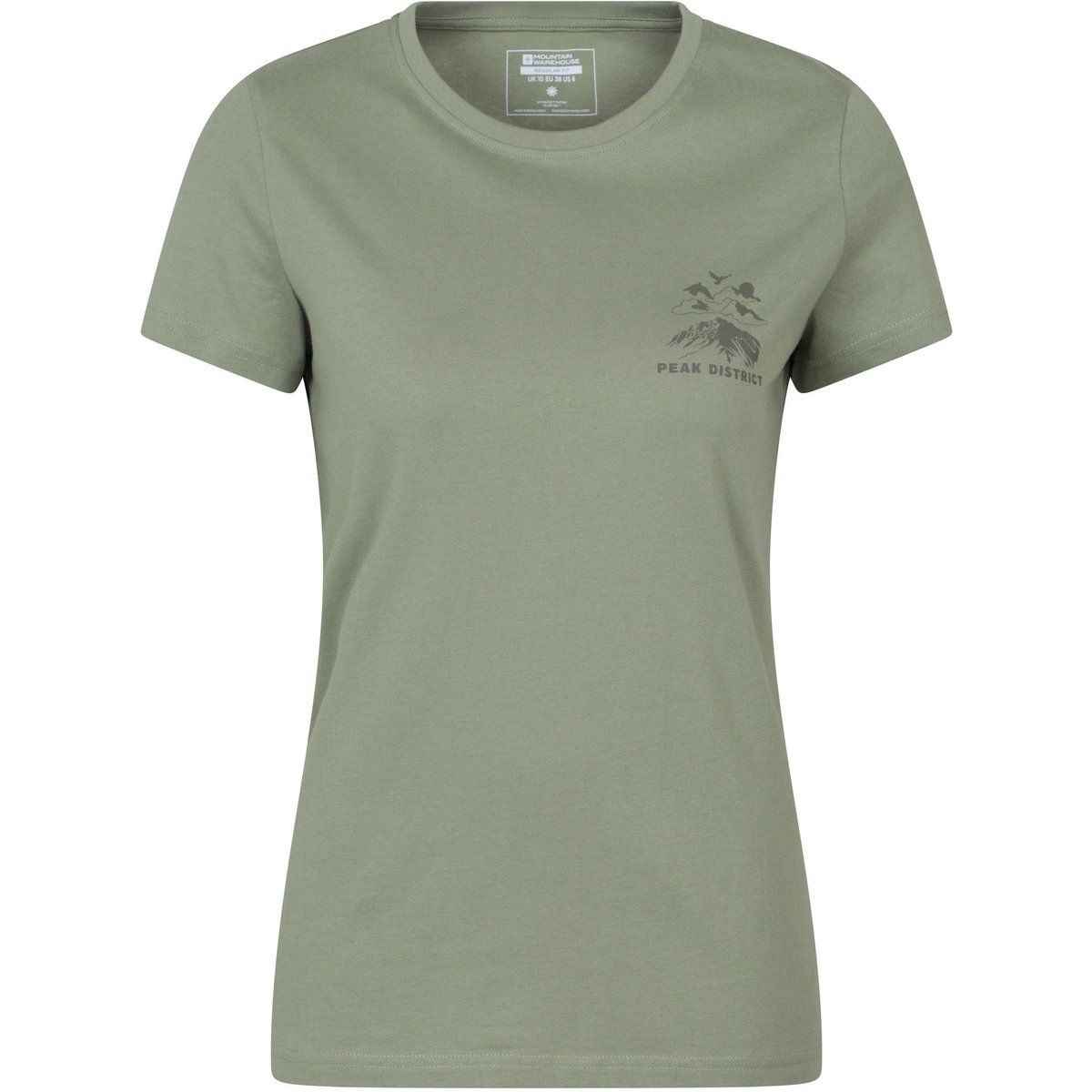 Peak District Grafik-Baumwoll-T-Shirt