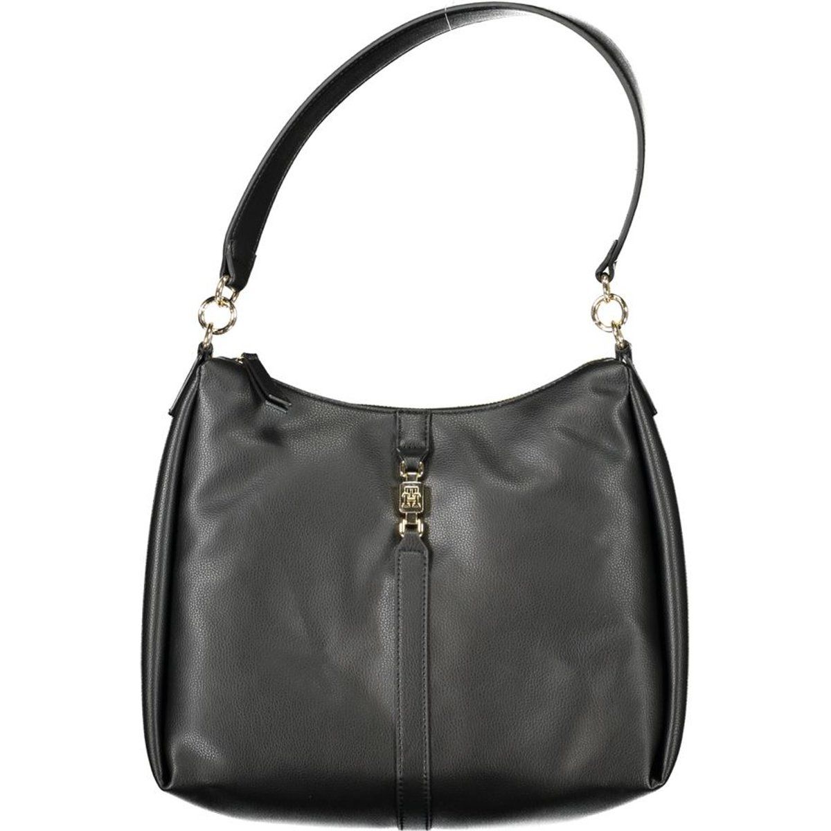 Hobo-Schultertasche aus veganem Leder
