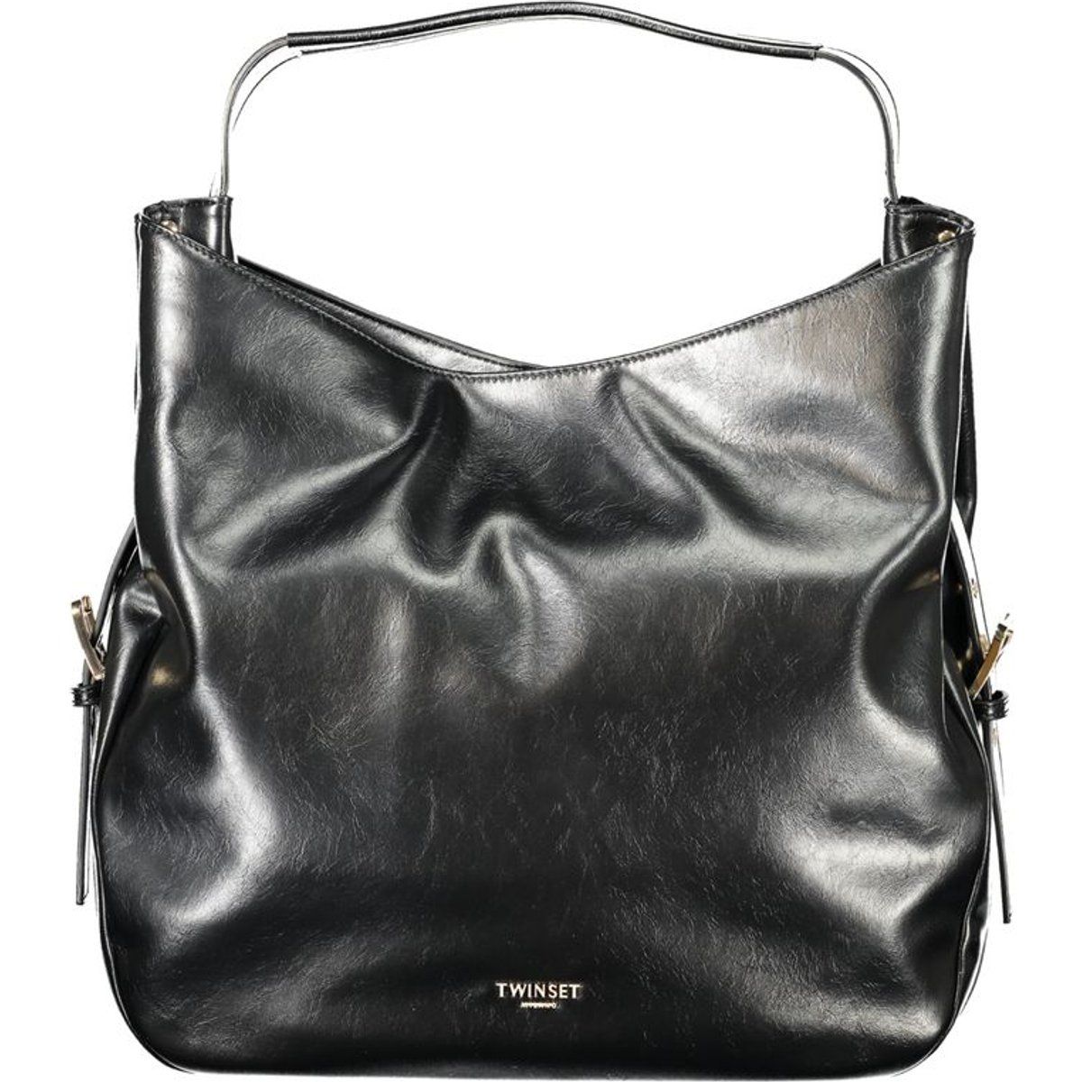 Schicke Hobo-Tasche mit Metallgriffen