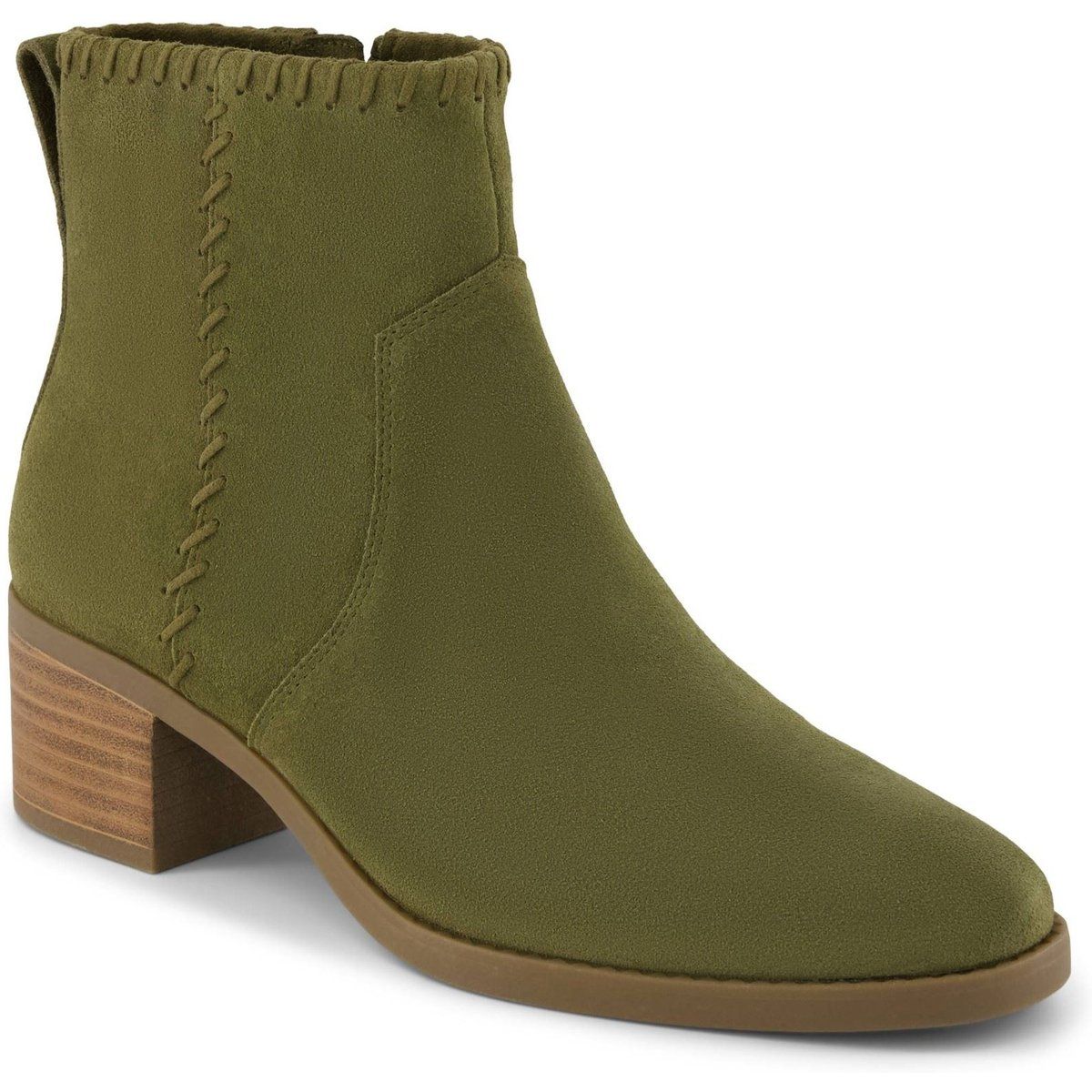 Wildleder-Stiefeletten im Western-Look