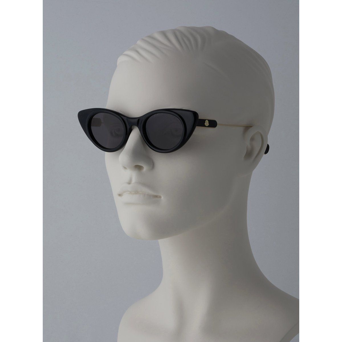 Chicke Cat-Eye-Sonnenbrille mit Metall-Details