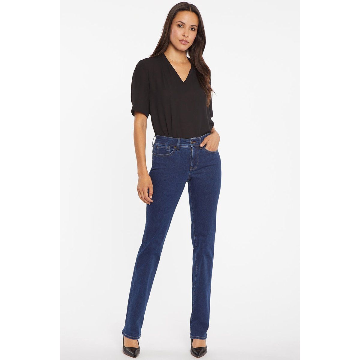 Klassische Marilyn Jeans mit geradem Bein