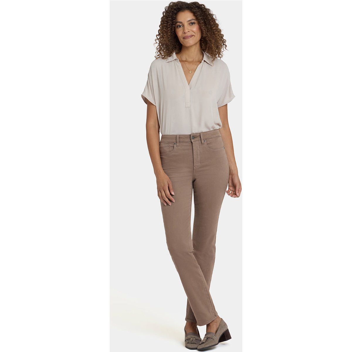 Marilyn High-Waist Straight-Leg-Jeans