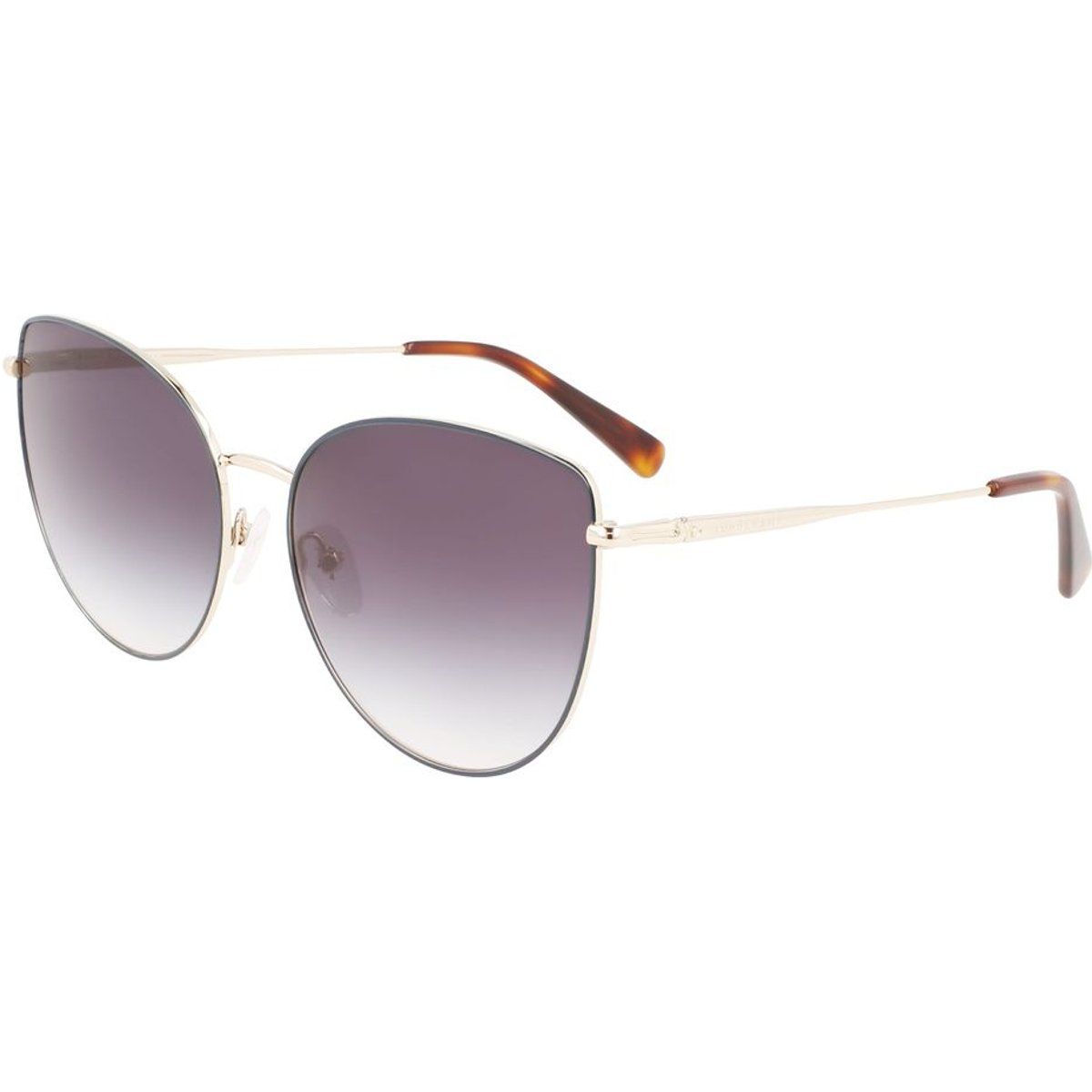 Elegante Cateye-Sonnenbrille aus Metall