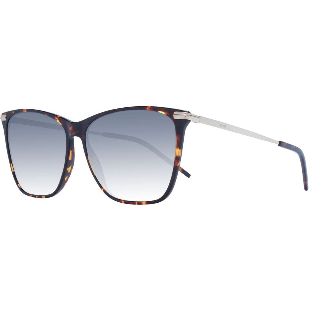 Schicke quadratische Sonnenbrille in Schildpatt-Optik