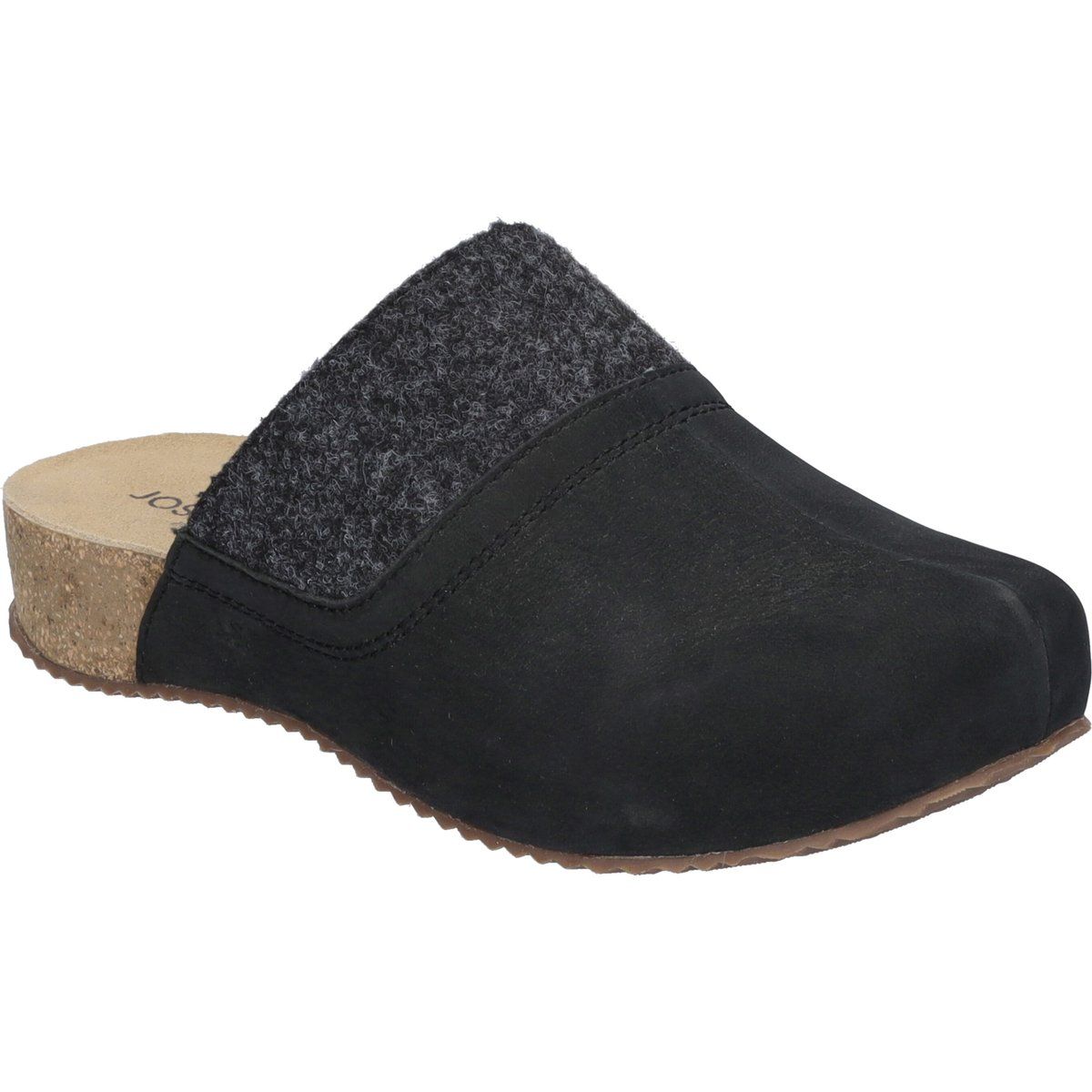 Komfortable Nubuckleder-Clogs