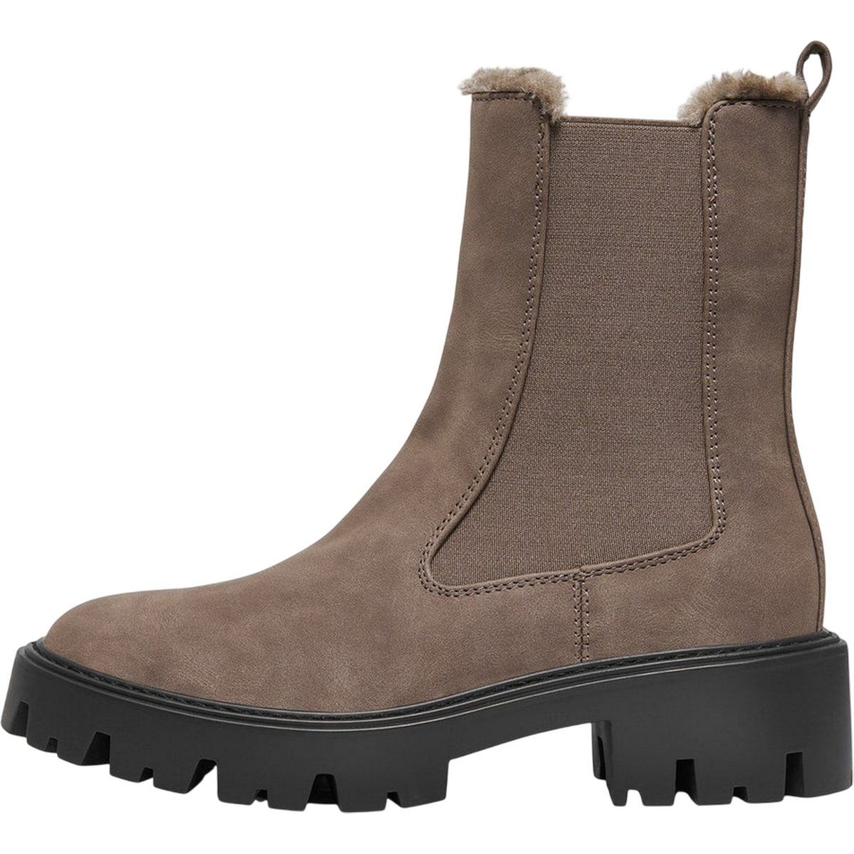 Chunky Chelsea Boots mit Plateausohle
