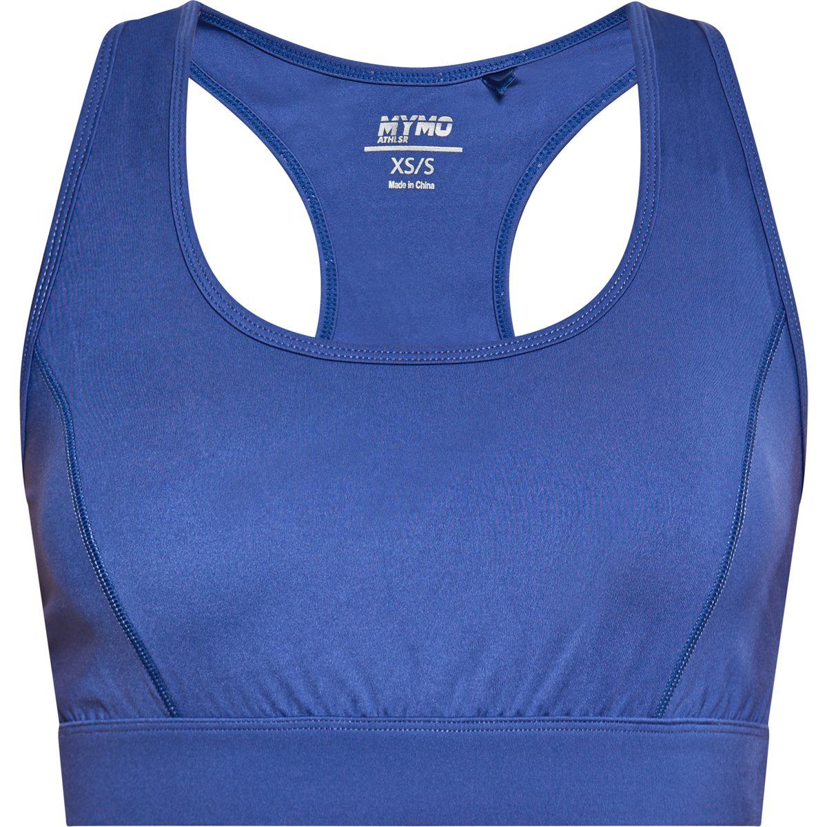 Sportliches Racerback Kompressions Crop-Top