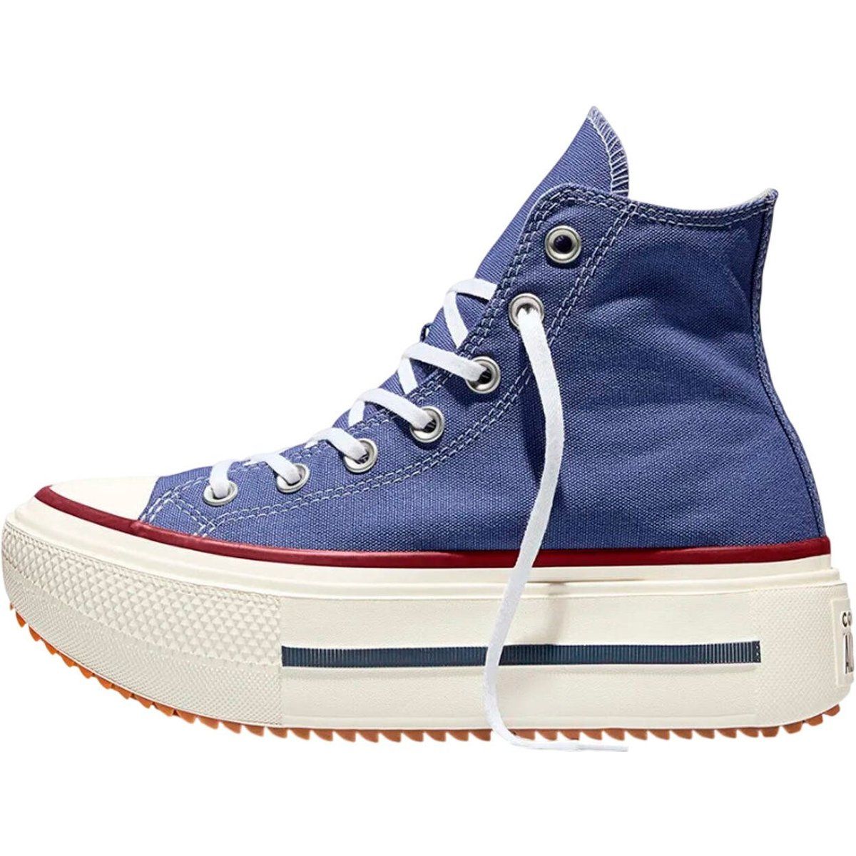 High-Top-Sneaker mit doppelter Plateausohle