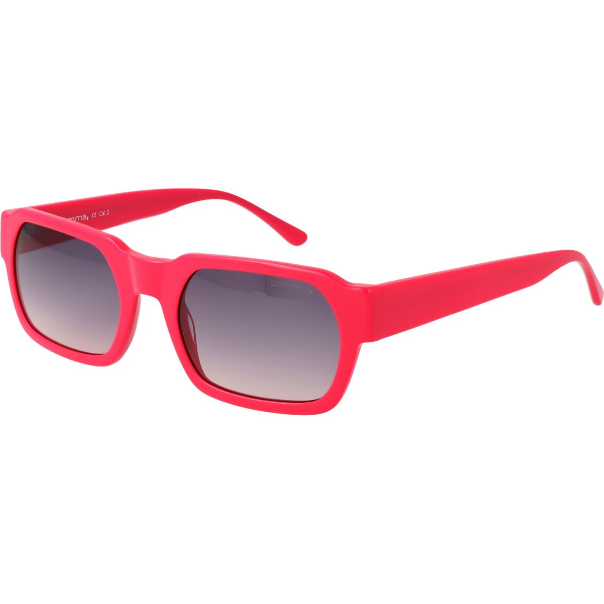 Markante Rechteckige Sonnenbrille mit Verlaufsgläsern