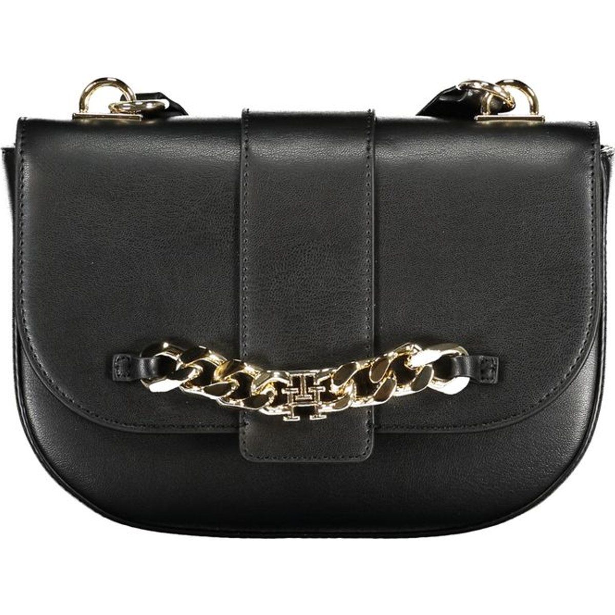 Schicke Leder-Umhängetasche mit Kette