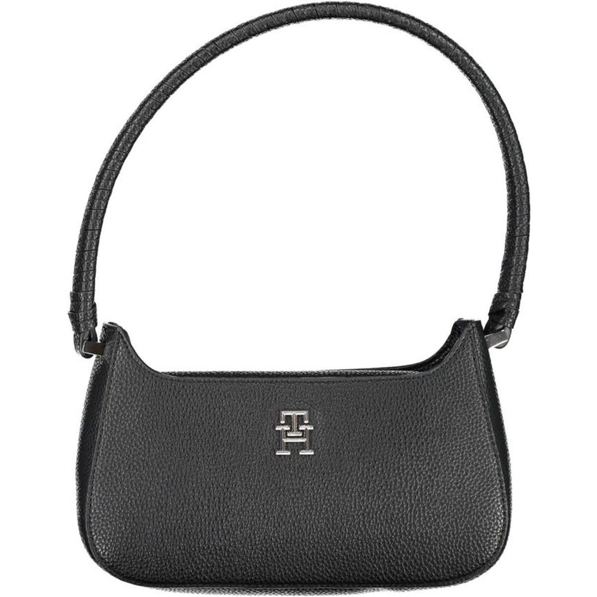 Elegante Baguette-Tasche mit geflochtenem Henkel