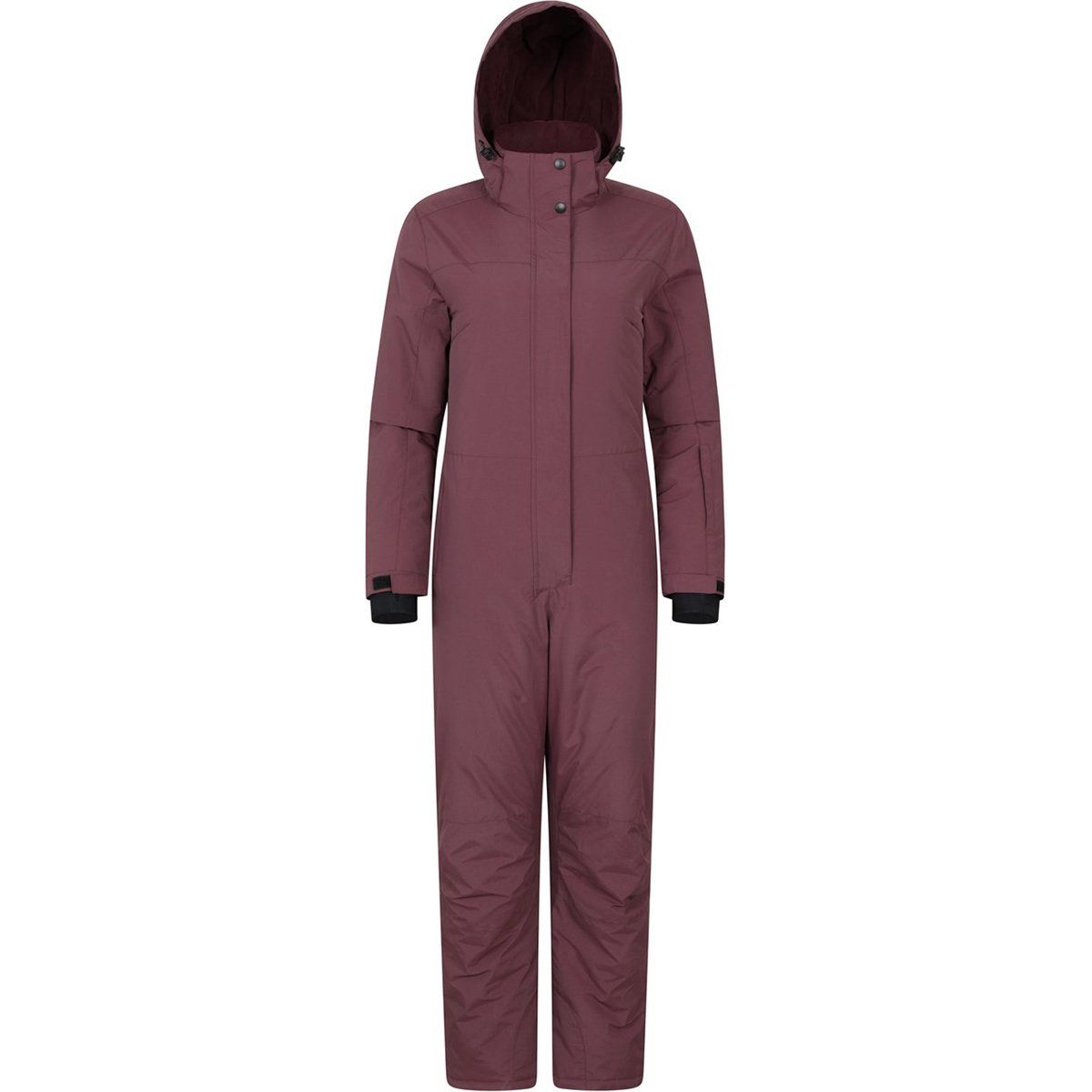 Gefütterter Kapuzen-Skioverall für Damen