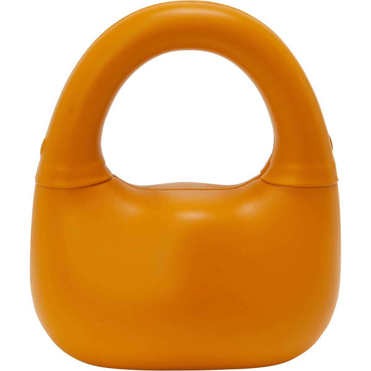Skulpturale Handtasche mit gepolstertem Griff
